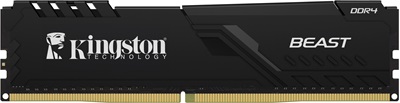 Kingston 8GB Beast Black 3600mhz CL17 DDR4  Ram (KF436C17BB/8TR)