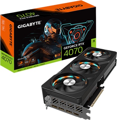 Gigabyte GeForce RTX 4070 Gaming 12G OC 12GB GDRR6X 192 Bit DLSS 3 Ekran Kartı