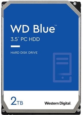 WD 2TB Blue 64MB 7200rpm (WD20EZBX) Harddisk