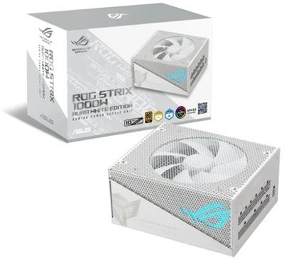 Asus 1000W ROG STRIX 1000G AURA White Gold Aura Edition 80+ Gold Tam Modüler PCI-E 5.0 Güç Kaynağı