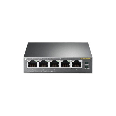 Tp-Link TL-SG1005P 5 Port Gigabit Yönetilemez Switch