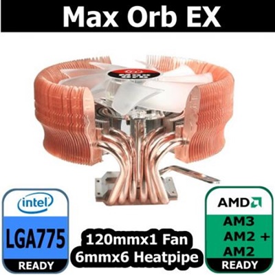 Thermaltake Max Orb EX 120 mm Intel-AMD Uyumlu Hava Soğutucu 