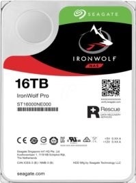 Seagate 16TB Ironwolf Pro 256MB 7200rpm (ST16000NE000) Harddisk