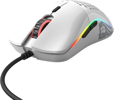 Glorious Model O Regular Parlak Beyaz Gaming Mouse   
