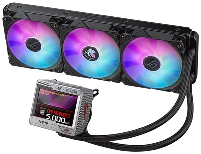 Asus Rog Strix EVA Edition 360 mm Intel-AMD Uyumlu Sıvı Soğutucu