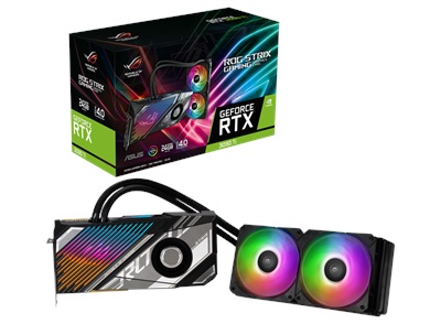 Asus GeForce RTX 3090 Ti Rog Strix LC 24GB GDDR6X 384 Bit Ekran kartı