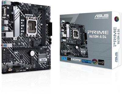 Asus PRIME H610M-A DDR4 3200mhz(OC) M.2 1700p mATX Anakart