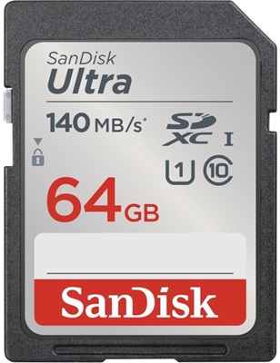 Sandisk Ultra 64GB SDXC Class 10 Hafıza Kartı 