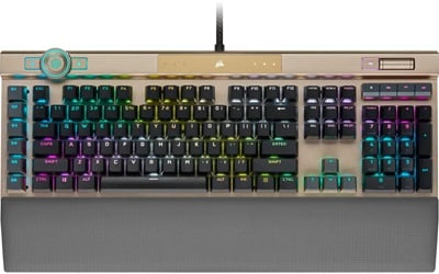 Corsair K100 RGB OPX Switch Midnight Gold Gaming Klavye