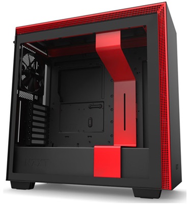 NZXT H710 Tempered Glass Siyah/Kırmızı USB 3.1 ATX Mid Tower Kasa 