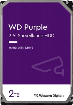 WD 2TB Purple 64MB 5400rpm (WD23PURZ) Harddisk